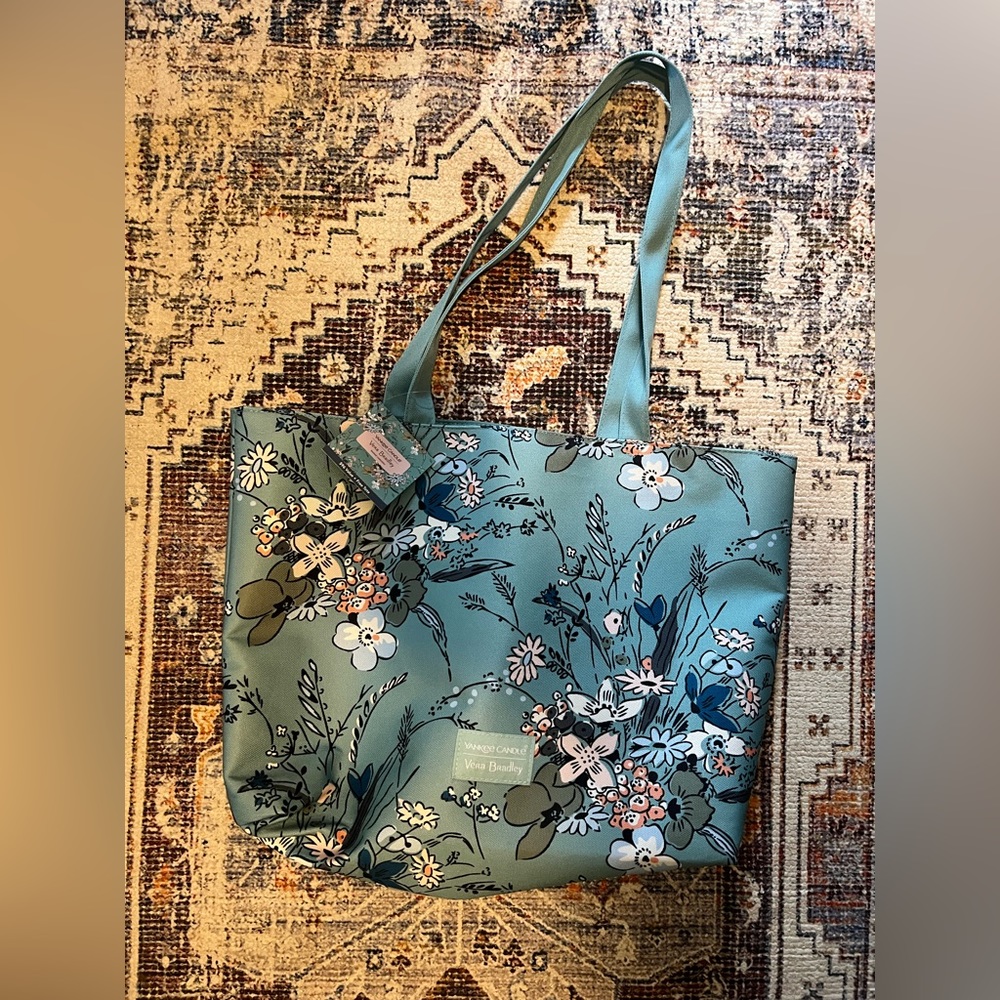 Vera Bradley x Yankee Candle Limited Edition Tote Bag NWT